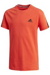 Dětské oranžové  tričko Adidas B 3S Tee