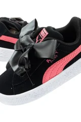 Dívčí semišové boty Suede Heart Jewel  Puma