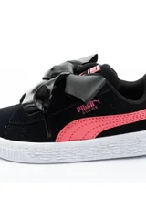 Dívčí semišové boty Suede Heart Jewel  Puma