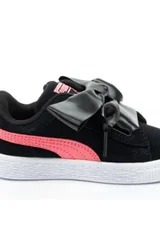 Dívčí semišové boty Suede Heart Jewel  Puma