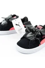 Dívčí semišové boty Suede Heart Jewel  Puma