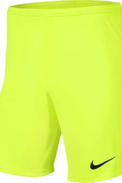 Pánské fosforově žluté šortky Dry Park III NB  Nike