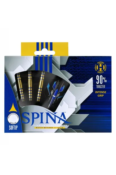 Šipky Harrows Spina Gold 90% Softip