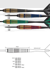 Šipky Harrows Vivid Steeltip