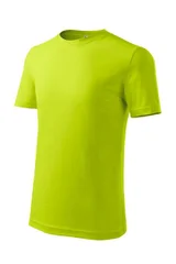 Dětské limetkově zelené tričko Classic New Malfini