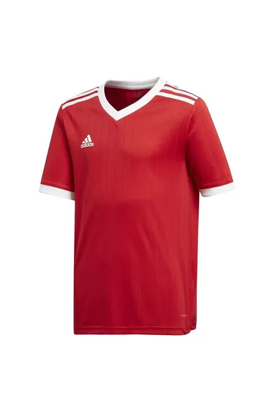 Dětské červené fotbalové tričko Table 18 JSY Y  Adidas