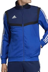 Pánská modrá fotbalová mikina Tiro 19 PRE JKT Adidas