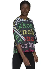 Dámské barevné tričko se širokými rukávy Mmk Adidas