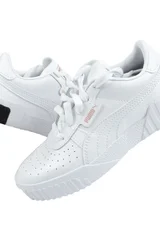 Dětské bílé kožené boty boty Cali  Puma