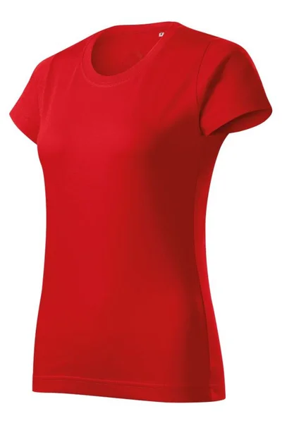 Dámské červené tričko Basic Free  Malfini