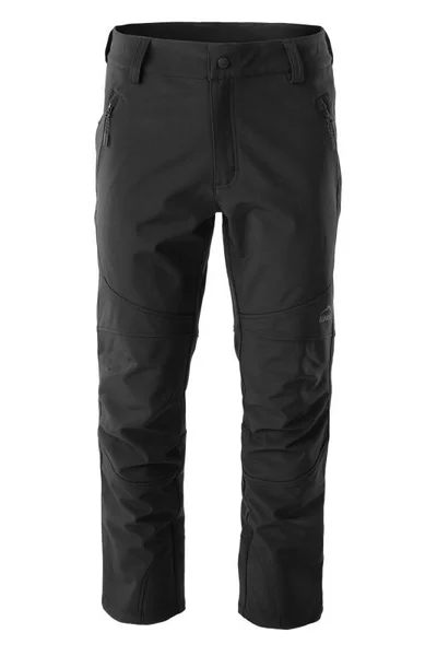 Pánské černé softshellové kalhoty Leland II  Elbrus