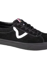 Černé semišové unisex boty Vans Sport