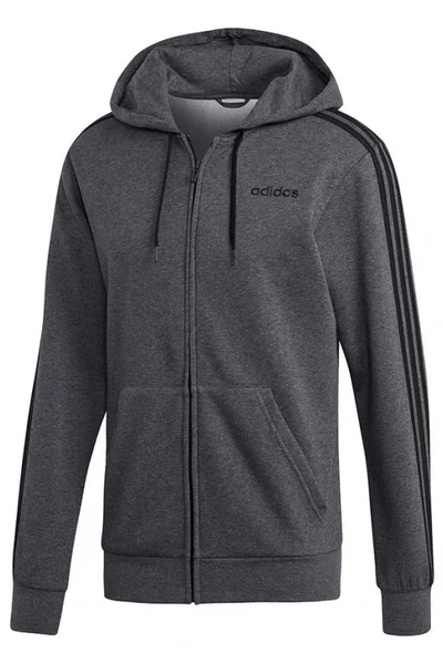 Pánská mikina Adidas Essentials 3 Stripes Fullzip Fleece