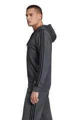 Pánská mikina Adidas Essentials 3 Stripes Fullzip Fleece