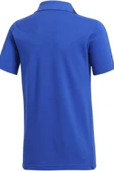 Dětské modré fotbalové polo tričko Condivo 18 Cotton Polo Adidas