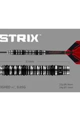 Šipky Harrows Strix 90% Steeltip