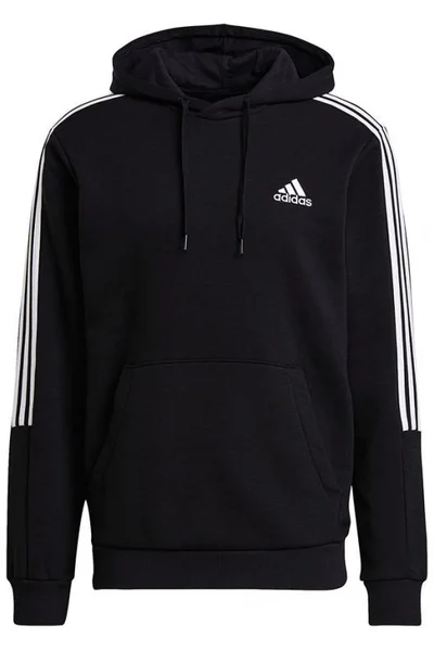 Pánská černá mikina Adidas Essentials Hoodie