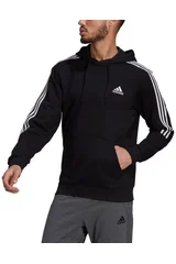 Pánská černá mikina Adidas Essentials Hoodie