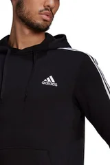 Pánská černá mikina Adidas Essentials Hoodie