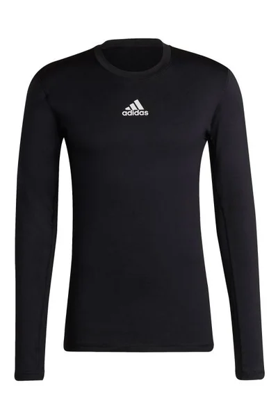 Pánské černé kompresní tričko TechFit Adidas