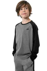 Dětské tričko s raglánovými dlouhými rukávy 4F