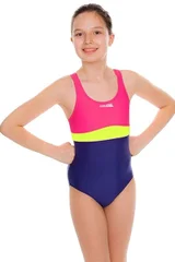 Dětské jednodílné plavky Junior Emily Aqua Speed