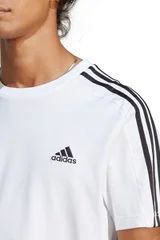 Pánské tričko Adidas Essentials Single Jersey 3-Stripes Tee