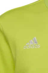 Dětská limetkově zelená mikina Entrada 22 Adidas