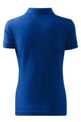 Dámské modré polo tričko Cotton Heavy  Malfini