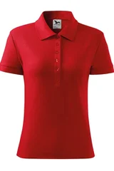 Dámské červené  polo tričko  Pique  Malfini