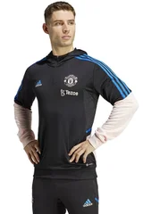 Pánská černá mikina Manchester United TK Hood Adidas