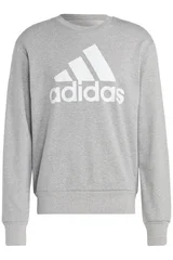 Pánská šedá Mikina adidas Essentials French Terry Big Logo