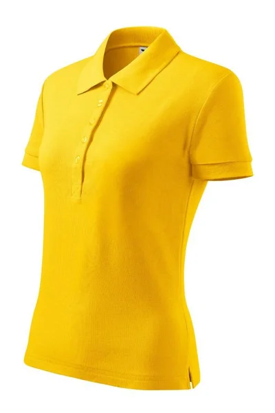Dámské žluté polo tričko Cotton Heavy Malfini
