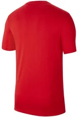 Pánské červené tričko s logem Dri-FIT Park Nike