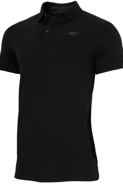 Pánské černé polo tričko 4F