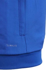 Dětská modrá fotbalová mikina Tiro 19 PRE JKT  Adidas