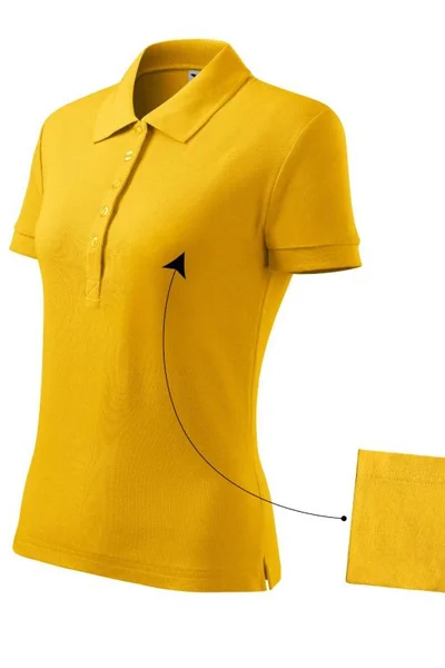 Dámské žluté polo tričko  Malfini Cotton
