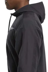 Pánská černá mikina Workout Ready Fleece Full Zip Reebok