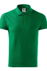 Pánské zelené  polo tričko Cotton Heavy  Malfini