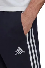 Pánské kalhoty Adidas Essentials Tapered Elastic Cuff 3 Stripes Pant