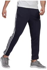 Pánské kalhoty Adidas Essentials Tapered Elastic Cuff 3 Stripes Pant