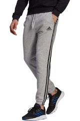 Sportovní pánské kalhoty Adidas šedé s pruhy