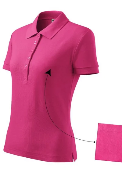 Dámské růžové tričko Malfini Cotton