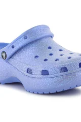 Dámské pantofle Crocs Classic Platform Glitter Clog