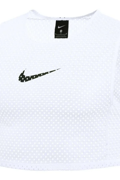 Pánská bílá tréninková rozlišovací vesta Dri-FIT Park  Nike