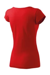 Dámské červené tričko Pure  Malfini