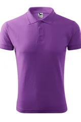 Pánské fialové tričko Malfini Pique Polo