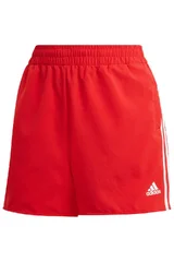 Sportovní červené dámské kraťasy Adidas