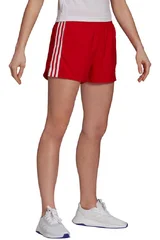 Sportovní červené dámské kraťasy Adidas