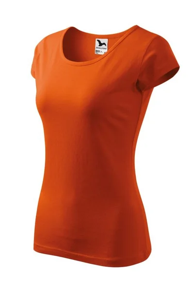 Dámské oranžové tričko Pure Malfini